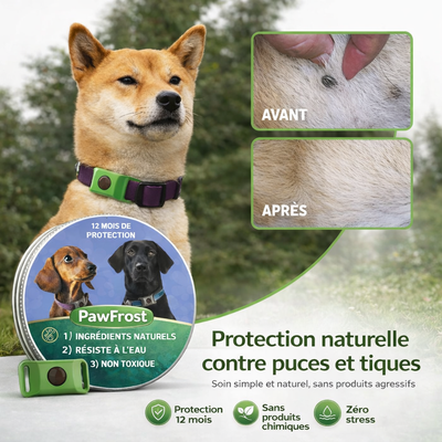 Pendentif Anti-Puces et Tiques