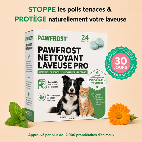Nettoyant Anti-Poils pour Machine à Laver 🐾