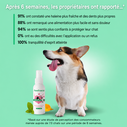 Spray dentaire anti-tartre - chiens/chats