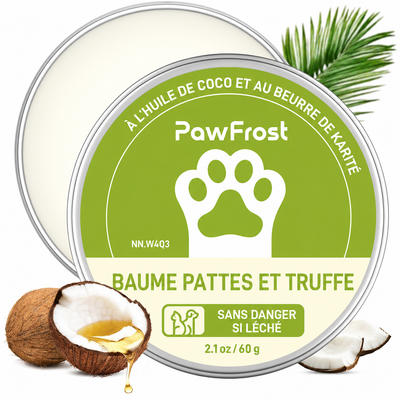 Baume pour pattes et museau de chien sans danger en cas d'ingestion