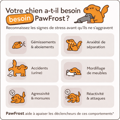 PawFrost - Diffuseur Apaisant aux Phéromones pour Chien