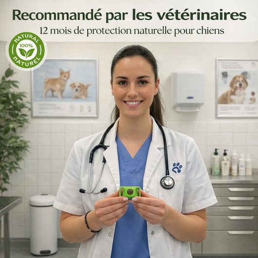 Pendentif Anti-Puces et Tiques
