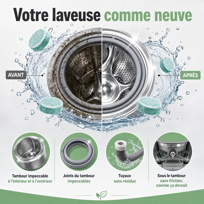 Nettoyant Anti-Poils pour Machine à Laver 🐾