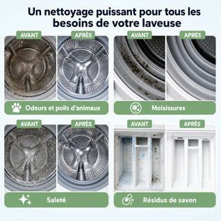 Nettoyant Anti-Poils pour Machine à Laver 🐾