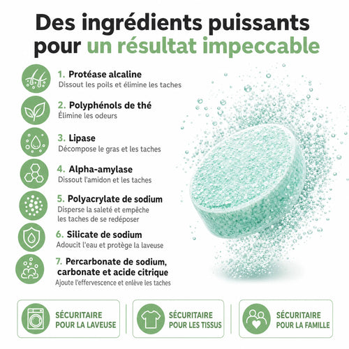Nettoyant Anti-Poils pour Machine à Laver 🐾