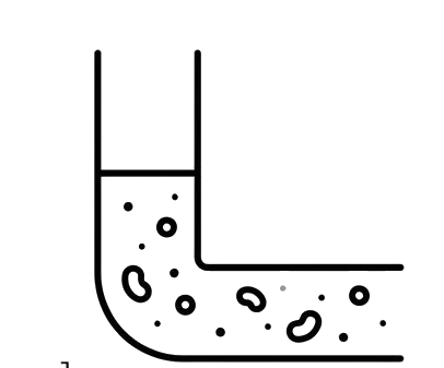 Canal en forme de L